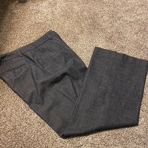 DENIM DRESS PANTS